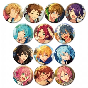 新品【紅月 蓮巳 鬼龍 神崎 缶バッジ】あんスタ×TGC ハンズ限定 廃盤 