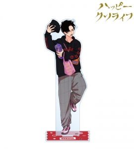 グッズ-バッチ】ハッピークソライフ はらだ先生 描き下ろし 粕谷京太郎 