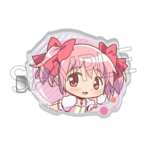 グッズ-バッチ】魔法少女まどか☆マギカ Magia Exedra スクエア缶 