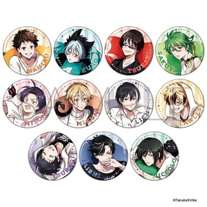 有償特典】SERVAMP-サーヴァンプ-(22) 缶バッジ8個セット(椿、クロ、黒 