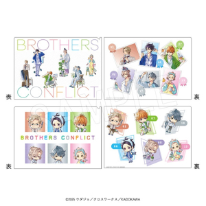 グッズ-クリアファイル】BROTHERS CONFLICT 描き下ろしクリアファイル 