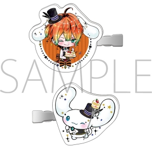 グッズ-ヘアバンド】悪魔執事と黒い猫 前髪クリップ/バスティン×みるく 