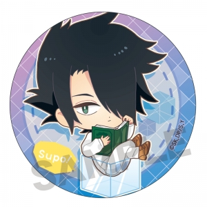 グッズ-バッジ】約束のネバーランド ハート缶バッジ 学生服ver./レイ 