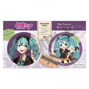 初音ミク 缶バッジ2個セット」検索結果 | アニメイト