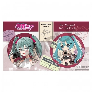 初音ミク 缶バッジ2個セット」検索結果 | アニメイト