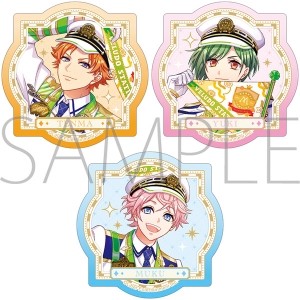 新品☆A3!☆アニカフェ☆夏組【皇天馬＆瑠璃川幸】ラバーチャーム