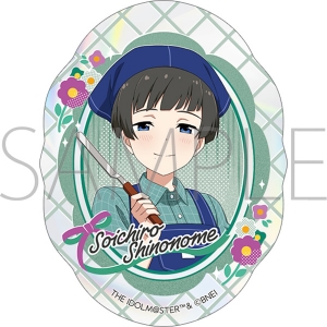 グッズ-バッチ】アイドルマスター SideM グリッター缶バッジ／東雲 