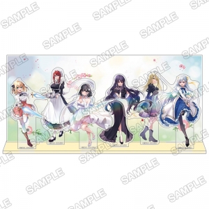 グッズ-複製原画】転生王女と天才令嬢の魔法革命 描き下ろしA3複製原画 