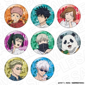 グッズ-バッチ】呪術廻戦 おおきなランダムキラキラ缶バッジ | アニメイト