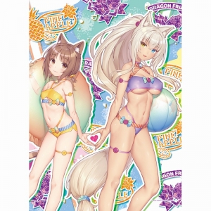 グッズ-タペストリー】ネコぱら B2タペストリー（ショコラ＆バニラ 