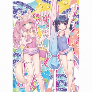 グッズ-タペストリー】ネコぱら B2タペストリー（ショコラ＆バニラ 