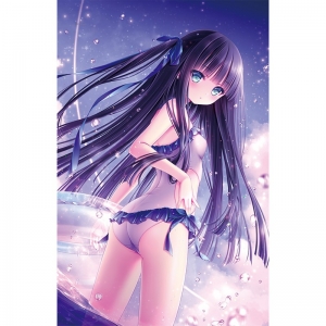 グッズ-置きもの】てぃんくる先生 特大アクリルプレート(BluCielo Mare 