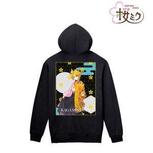 グッズ ジャンパー コート 桜ミク 描き下ろしイラスト 鏡音レン Art By しらび ジップパーカーメンズ サイズ Xl アニメイト