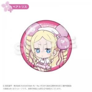 グッズ-バッチ】Re:ゼロから始める拉麺生活 グリッター缶バッジ 