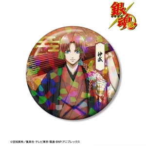 グッズ-バッチ】銀魂 アート缶バッジ 桂小太郎 お花見 | アニメイト