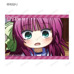 グッズ-バッチ】Angel Beats! 仲村ゆり&立華かなで&音無結弦 ゆるコマ 