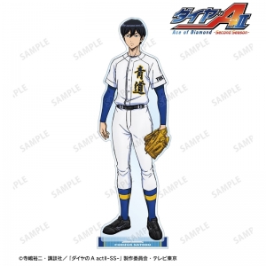 グッズ-スタンドポップ】ダイヤのA ActⅡ -Second Season- アクリル ダイヤのA アンダーウェアver アクリルスタンド沢村栄純御幸一也
