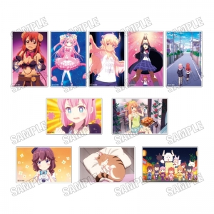 グッズ-複製原画】まちカドまぞく 2丁目 カット袋付複製原画セット【A 
