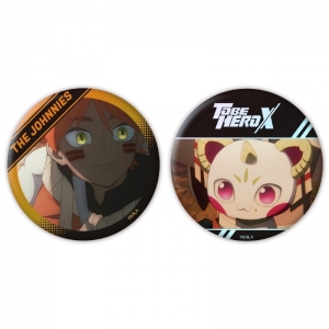 グッズ-バッチ】「TO BE HERO X」 オーロラ缶バッジ2個セット 梁龍 