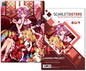 グッズ 財布 東方project キャラクターウォレット 5 レミリア フランドール Illust まさる Jp アニメイト