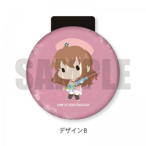 グッズ バッチ 魔法少女特殊戦あすか レザーバッジ Pote B 夢源くるみ アニメイト