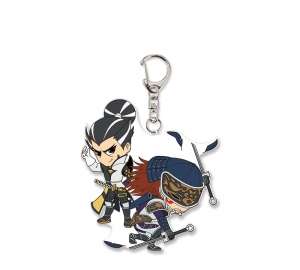 グッズ キーホルダー 戦国basara Sdコンビアクリルキーホルダー 松永久秀 風魔小太郎 アニメイト