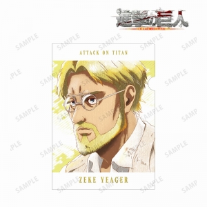 グッズ パスケース 進撃の巨人 ジーク Ani Art Aqua Label 1ポケットパスケース アニメイト