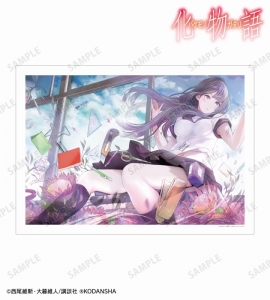 グッズ-バッチ】漫画『化物語』 戦場ヶ原ひたぎ BIG缶バッジ 