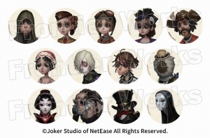グッズ-バッチ】Identity V Night Festival ミニキャラトレーディング 