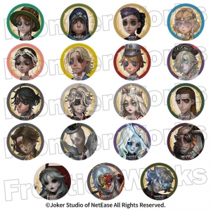 グッズ-バッチ】Identity V 第五人格 グリッタースクエアカンバッジ 