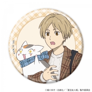 グッズ-バッチ】夏目友人帳 トレーディングホログラム缶バッジ 