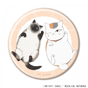 グッズ-バッチ】夏目友人帳 トレーディングホログラム缶バッジ 
