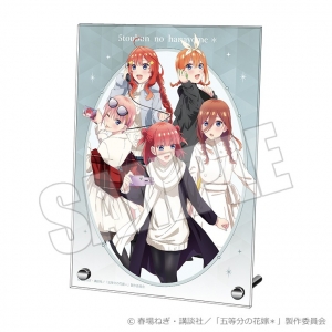 グッズ-バッチ】五等分の花嫁＊ ホログラム缶バッジ デザイン12(中野三 