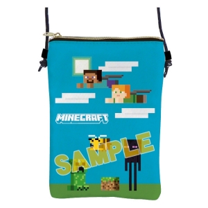 グッズ ポーチ Minecraft 縦型ネックポーチ クリーパー アニメイト