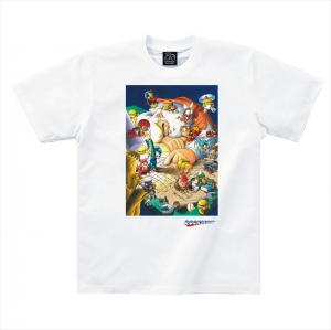 グッズ Tシャツ ロックマン Tシャツ ライト博士 S アニメイト