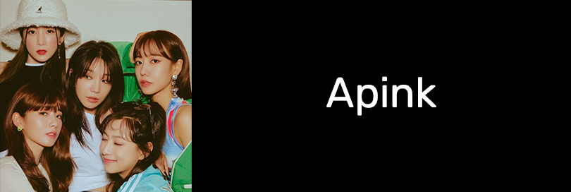 Apinkのバナー画像