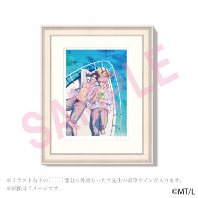 【グッズ-置きもの】BE・BOY GOLD 版画⑦ 外岡もったす「裏切り者のラブソング」 【BE・BOY GOLD展】