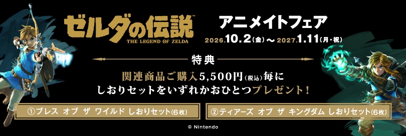 ゼルダの伝説のバナー画像2