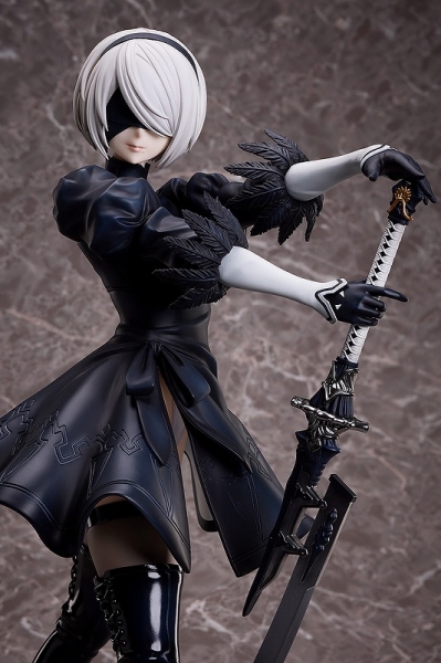 NieR:Automata Ver1.1a 2B(ヨルハ二号B型) 1/4 完成品フィギュア