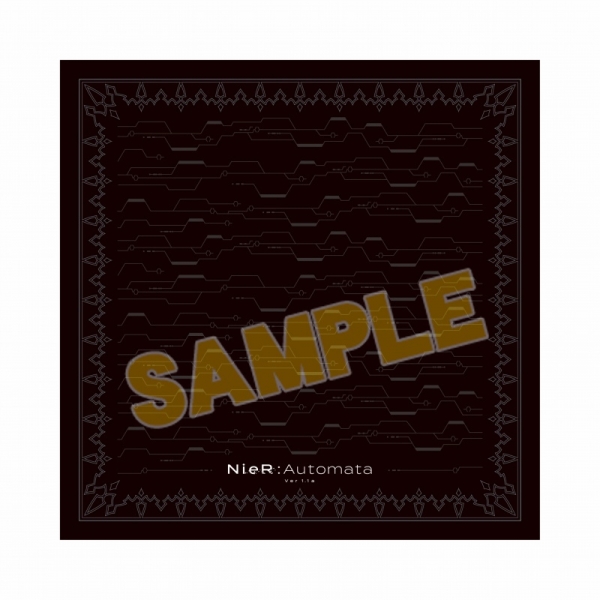 NieR:Automata Ver1.1a モチーフスカーフ ブラックボックス