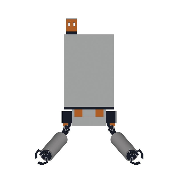 NieR:Automata Ver1.1a ぬいぐるみチャーム Pod042