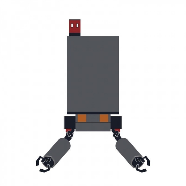 NieR:Automata Ver1.1a ぬいぐるみチャーム Pod153