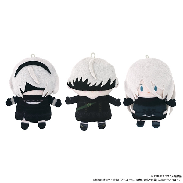 NieR:Automata Ver1.1a フィンガーマスコット・PUPPELA（パペラ）セット［ぬいぐるみ］/2B・9S・A2