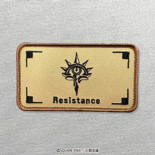 NieR:Automata Ver1.1a Resistanceワッペン横（着脱式）