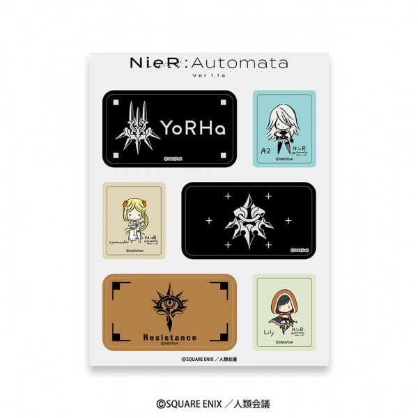 NieR:Automata Ver1.1a GG3耐ステッカーセットA