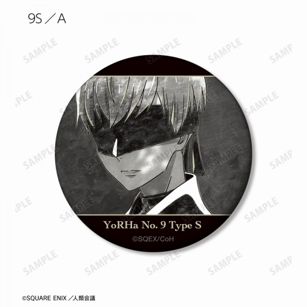 アニメ「NieR:Automata Ver1.1a」 トレーディング Ani-Art BLACK LABEL マット缶バッジ【アニメイト特典付】