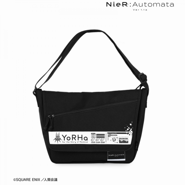 TVアニメ『NieR:Automata Ver1.1a』 ヨルハ部隊 コーデュラナイロンメッセンジャーバッグ