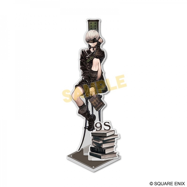 NieR:Automata アクリルスタンド -9Sと書物-（藤坂公彦氏描き下ろし）