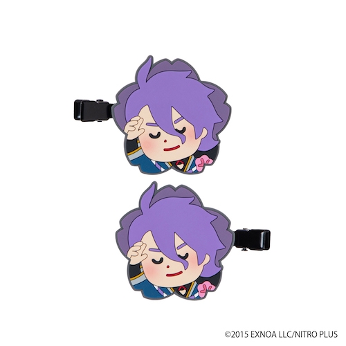 【グッズ-ヘアバンド】刀剣乱舞 わくわく本丸スタンプ 前髪クリップ vol.1(歌仙兼定)
