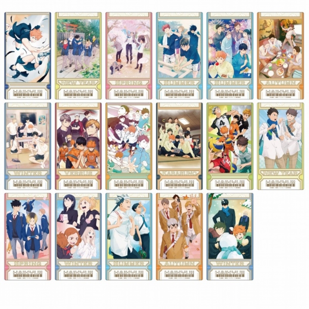 【グッズ-カード】アニメ『ハイキュー!!』 ビジュアルクリアチケット【再販】
